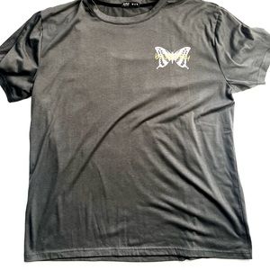 Light grey butterfly tee